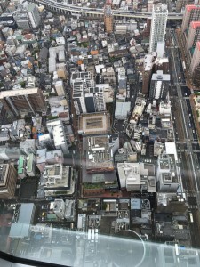 アベノハルカス見下ろし